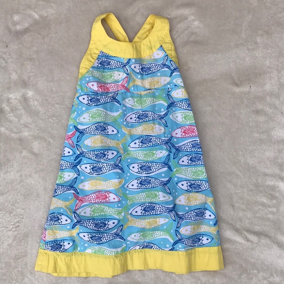Lilly Pulitzer Other - Lilly Pulitzer “Here Fishy Fishy” dress size 5